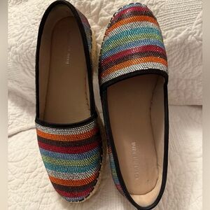 Cute sparkle platform shoe size 7